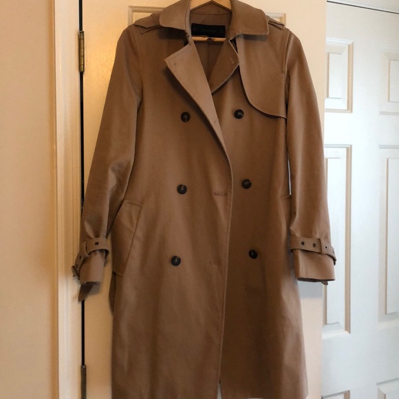 zara trench coat with belt